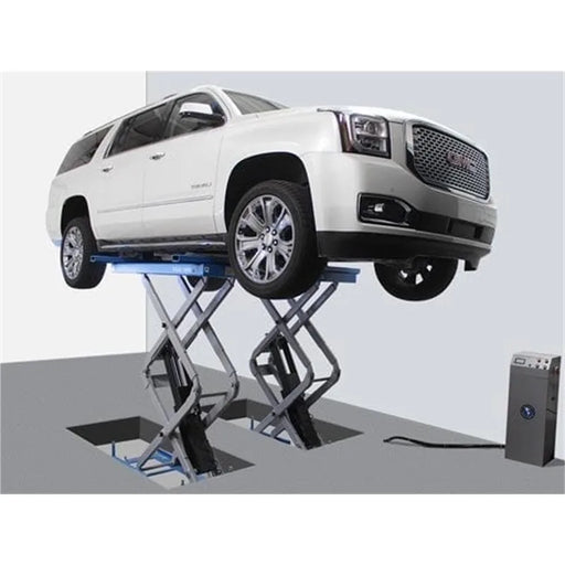 Atlas FM9SL 9,000 lb in-ground flush-mount scissor lift