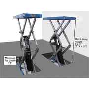 Atlas FM9SL scissor lift detail view