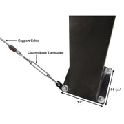 Atlas Garage PRO7000ST super tall 4-post lift, column detail