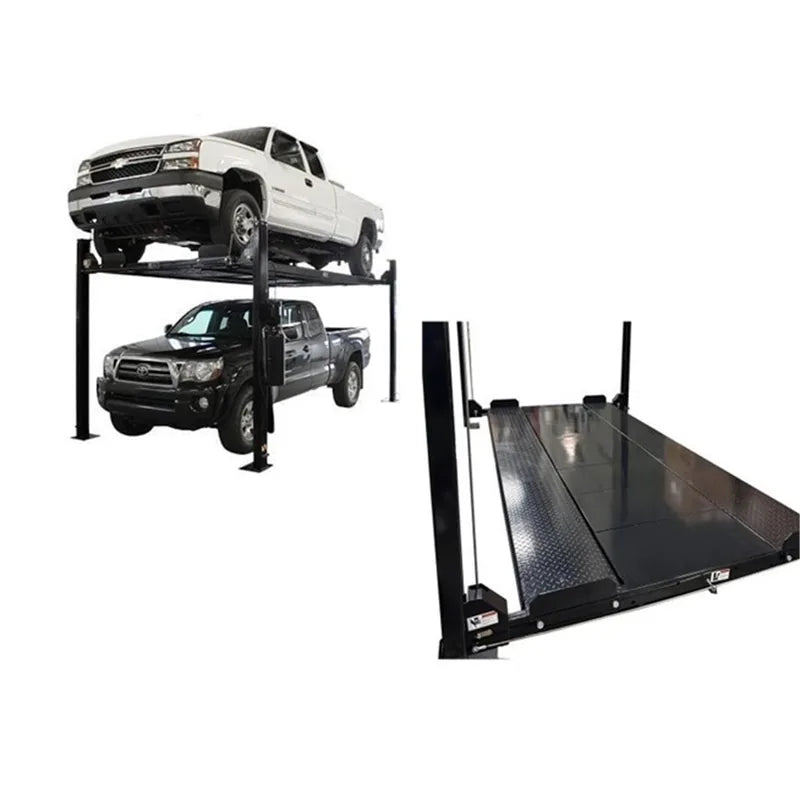 Atlas Garage PRO8000EXT-L Extra Tall/Long 4-Post Lift + Pro-Floor Combo