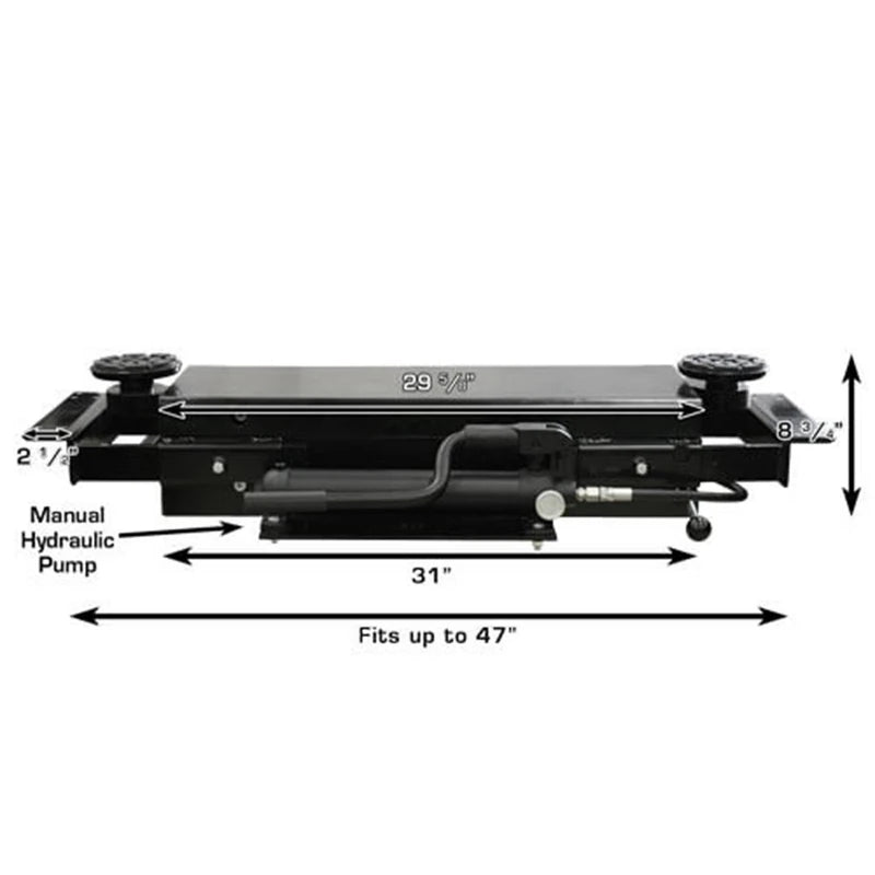 Atlas PROJACK35 collapsed top view