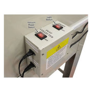 Atlas PSBC990 sandblast cabinet, top loading door open