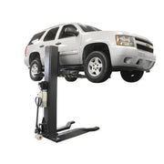 Atlas PSP-6000 portable single post lift, swing arms detail
