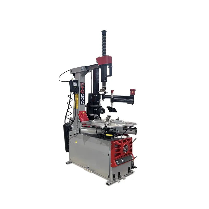 Atlas Platinum PTC600 tire changer, pneumatic M/D head detail