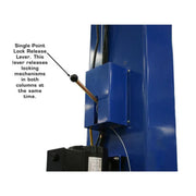 Atlas PV10PX 2-Post Lift - control panel
