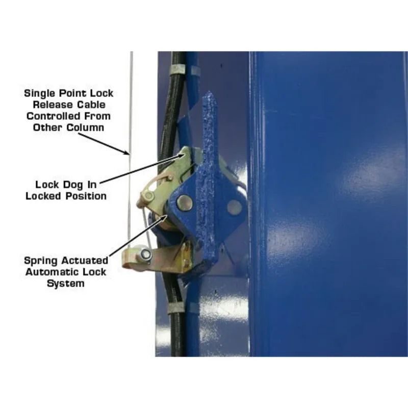 Atlas PV15PX 2-Post Lift - arm detail