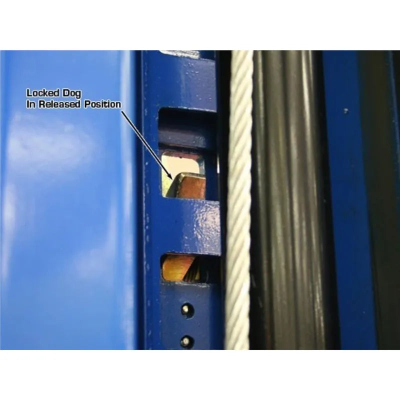 Atlas PV15PX 2-Post Lift - carriage detail