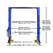 Atlas PVL12 heavy-duty column and carriage assembly