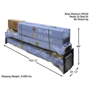 Atlas Platinum PVL12 2-Post Lift side view