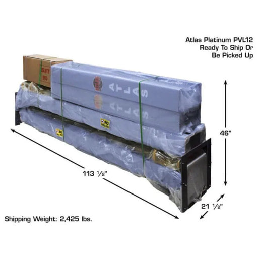 Atlas Platinum PVL12 2-Post Lift side view
