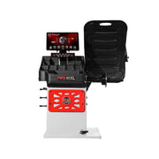 Atlas Platinum PWB90XL wheel balancer, 3D video monitor detail