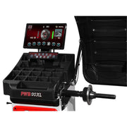 Atlas Platinum PWB90XL wheel balancer, sonar width sensor