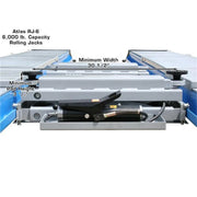 Atlas RJ-6 minimum width diagram