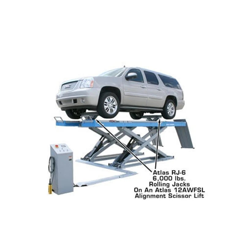 Atlas RJ-6 on 12awfsl alignment lift