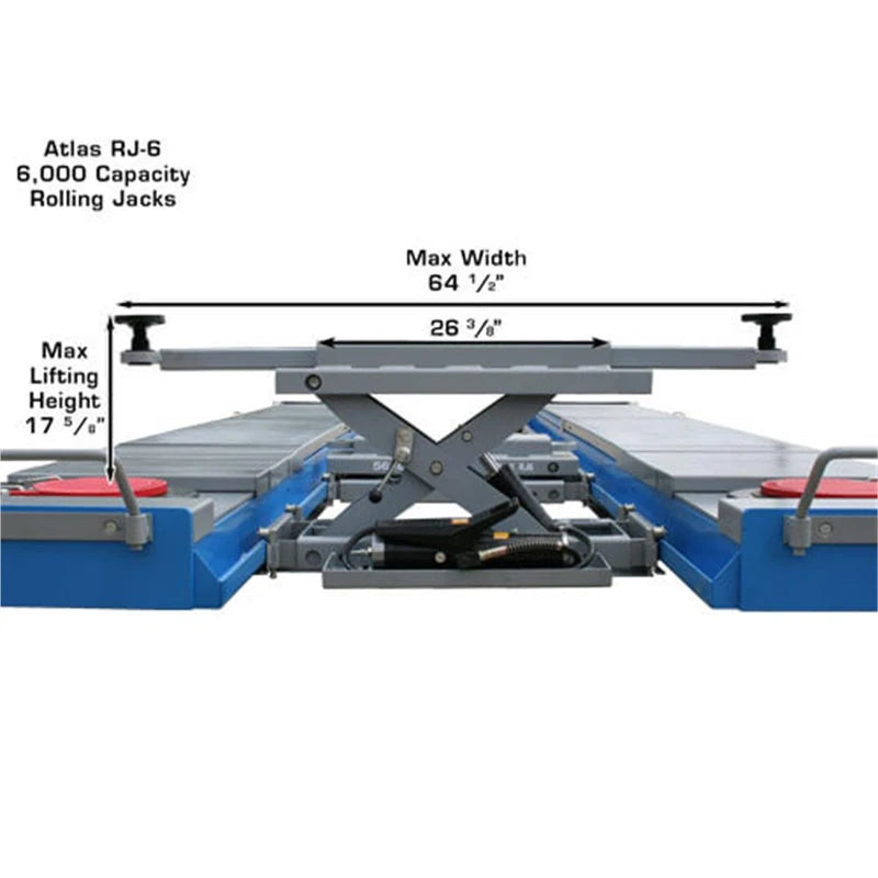 Atlas RJ-6 width and height diagram