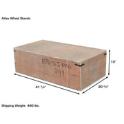 Atlas wheel stand top plate detail