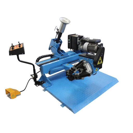 Atlas TTC305A automated truck tire changer, front view