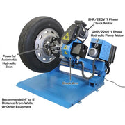 Atlas TTC305A truck tire changer, bead tool arm