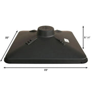 Atlas transmission drain funnel, top view showing catch area
