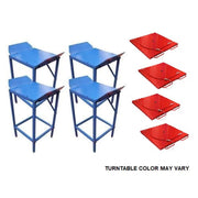Atlas alignment wheel stand and turntable package, set of 4