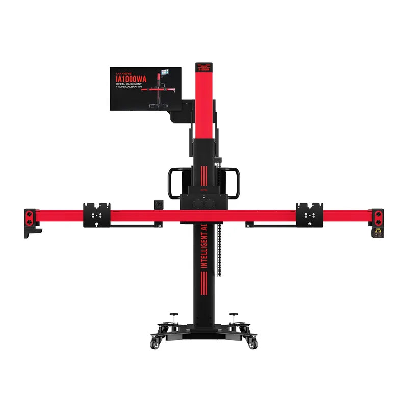 Autel MaxiSYS IA1000 ADAS calibration and wheel alignment frame