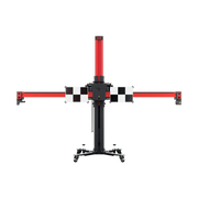 Autel MaxiSYS IA700T ADAS Calibration Frame with MS909 Tablet and Alignment Pre-Check frame front view