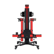 Autel MaxiSYS IA700T ADAS Calibration Frame with MS909 Tablet and Alignment Pre-Check frame stored