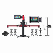 Autel MaxiSYS IA900WAT alignment and ADAS frame with Ultra ADAS tablet