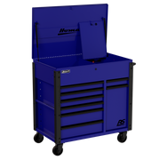 Homak 06044080 power service cart Rally Sport Blue