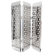 Black Widow Big Boy EZ Rizer Aluminum Folding Motorcycle Trailer Ramp folded
