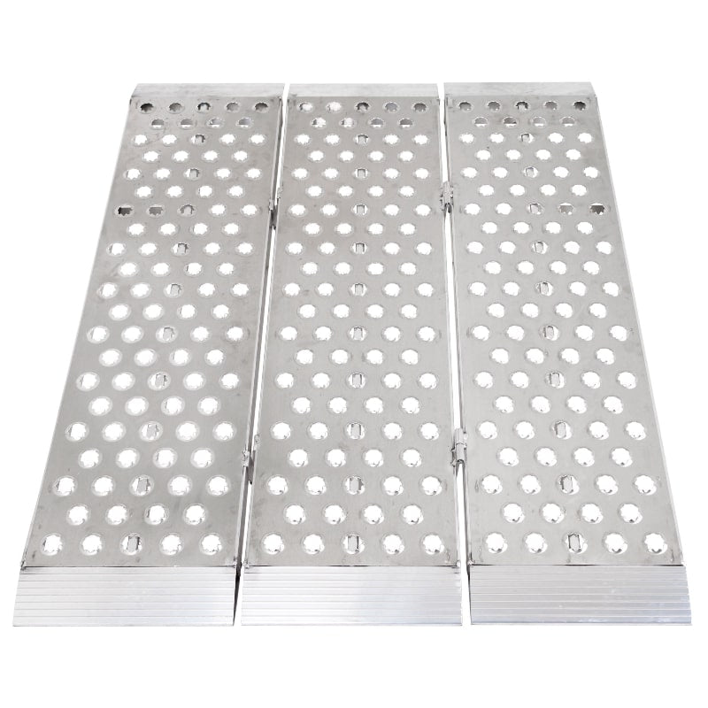 Black Widow Big Boy EZ Rizer Aluminum Folding Motorcycle Trailer Ramp