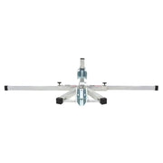 Black Widow Adjustable Width Motorcycle Wheel Chock front view
