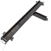 Black Widow Steel Cruiser and Chopper Motorcycle Dolly top view
