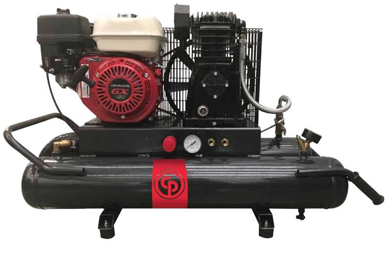 Chicago Pneumatic RCP-508H 5.5 HP Honda gas twin tank air compressor