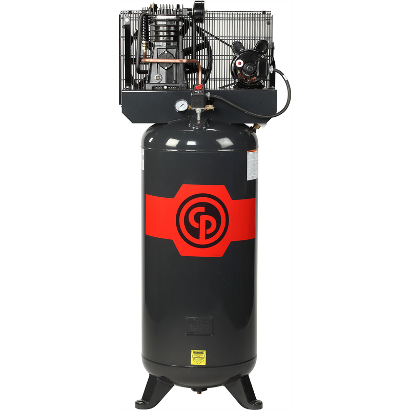 Chicago Pneumatic RCP-561VNS 5 HP Two-Stage Air Compressor 60 Gallon Vertical 230V 1-Phase