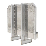 HD Ramps Diamond Plate Cab Rack back view
