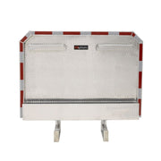 HD Ramps Diamond Plate Cab Rack front view
