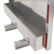 HD Ramps Diamond Plate Cab Rack secret stash
