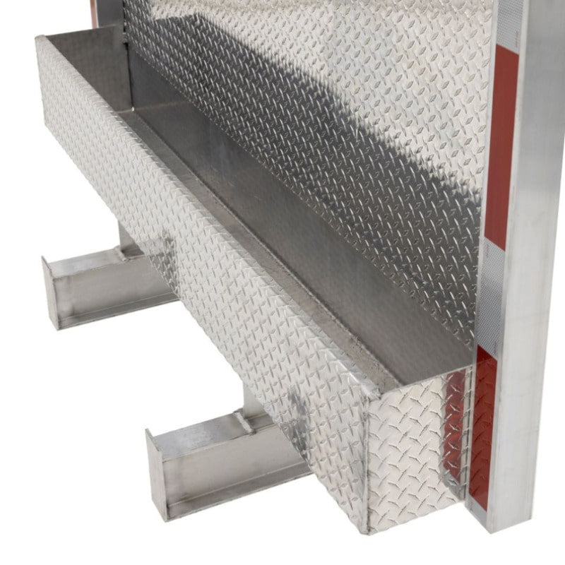 HD Ramps Diamond Plate Cab Rack secret stash
