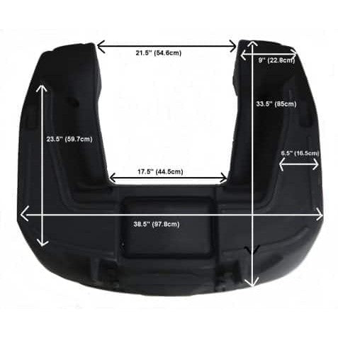 Wes Industries Touring Standard - Cargo box for 2 UP ATVs