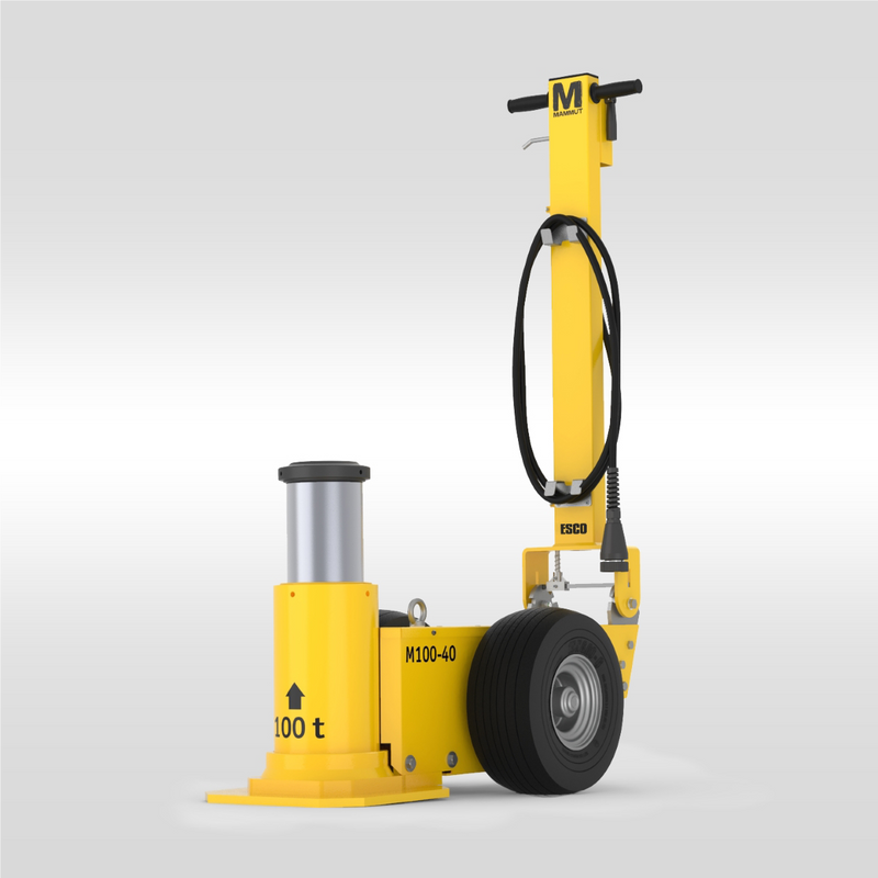ESCO 91043 Mammut Low-Profile Air Hydraulic Jack 110 Ton Capacity