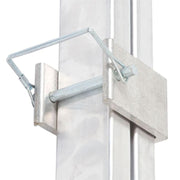 HD Ramps EZ Deck Step Box Truck Step Ladder Aluminum Foldable Attachment method: Pin clip and C-brackets
