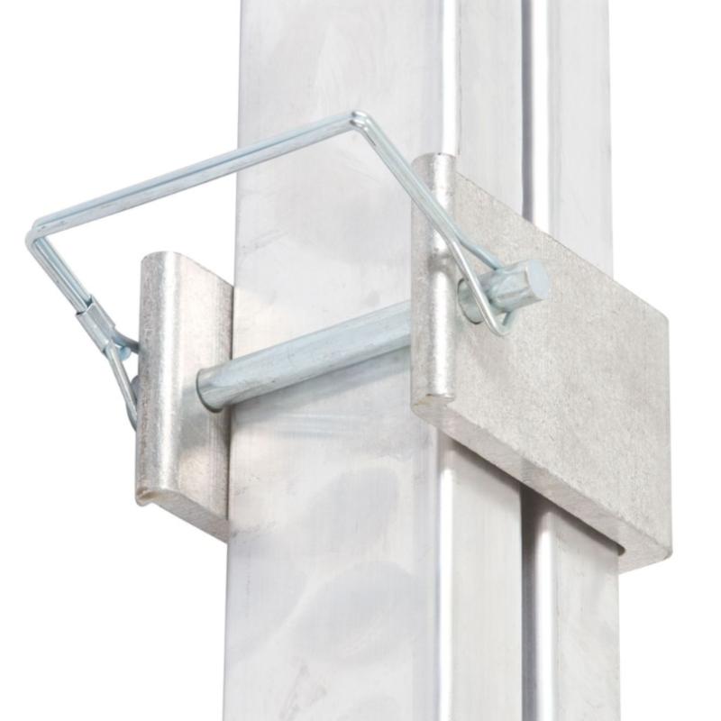 HD Ramps EZ Deck Step Box Truck Step Ladder Aluminum Foldable Attachment method: Pin clip and C-brackets
