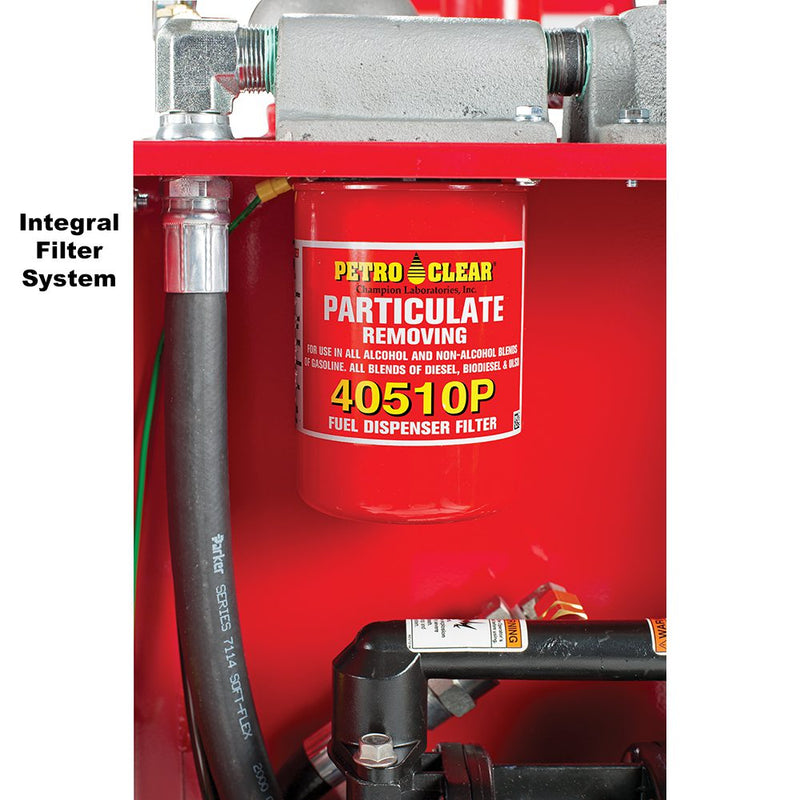 John Dow PRO30 gas caddy integral filter system