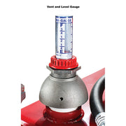 John Dow PRO30 gas caddy vent and level gauge