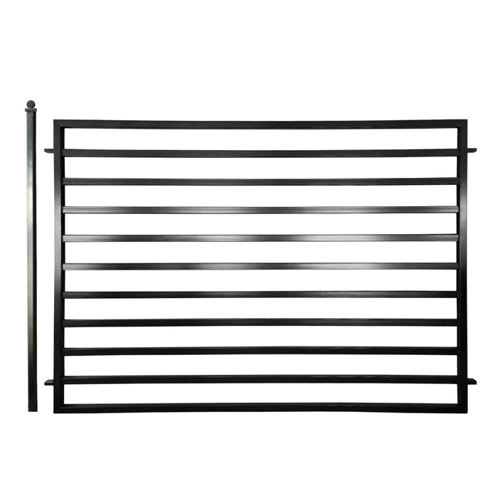 Aleko Steel Fence - MILAN Style - 8x5 ft.