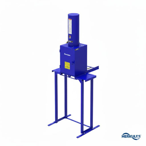 Herkules HCR1 Paint Can Crusher Air-Powered, 90% Waste Reduction