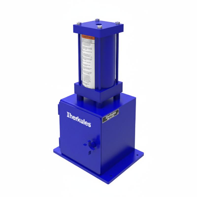 Herkules HCR3 Paint Can Crusher Air-Operated, 90% Waste Reduction