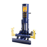 side view of the Hein-Werner HW93690 Air Operated End Lift 10 Ton Capacity Mobile Design
