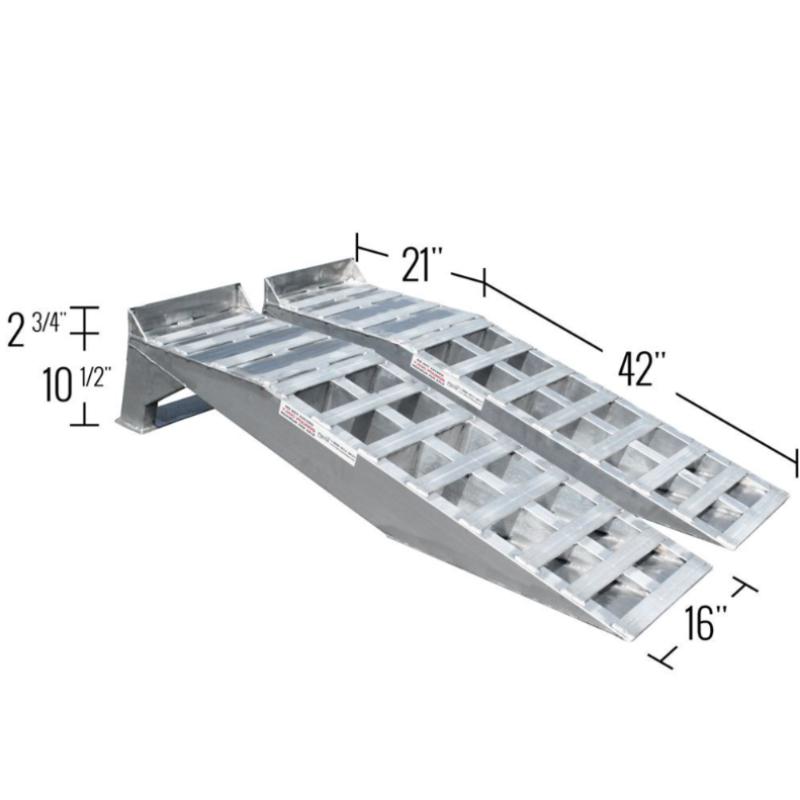 HD Ramps Heavy Duty Aluminum Truck Service Ramps dimensions
